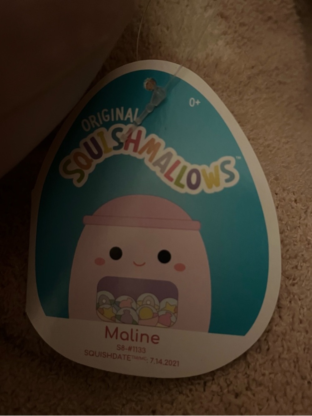 Squishmallow Maline 🩵🩷 - Picture 2 of 2
